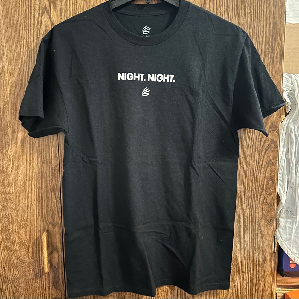 Under Armour Curry Brand “Night Night” Black T-Shirt - Large